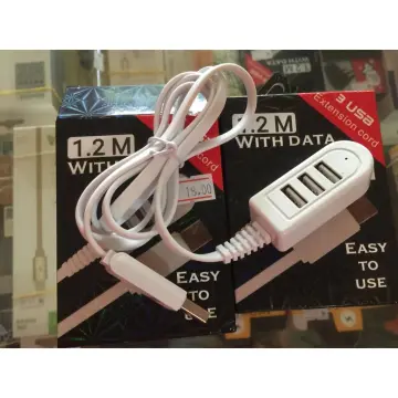 3 Port USB Hub USB Extension (TA012 / TA013) and Cable with 30cm / 120cm  Long for Charging & Data Transmission