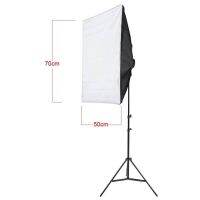 ขายเหมือนเค้กร้อน ❁โคมไฟสตูดิโอ ซอฟบอค 50x70 รุ่นยอดนิยม photographic equipment 50x70cm Softbox Soft Box E27 Lamp HolderSocket For Studio♔