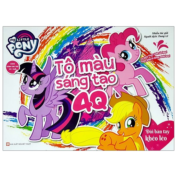 Fahasa - My Little Pony - Tô Màu Sáng Tạo 4Q: Đôi Bàn Tay Khéo Léo |  Lazada.Vn
