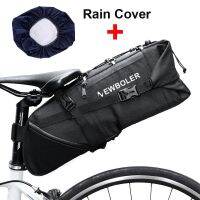 10L with rain cover NEWBOLER Bike Bag Bicycle Saddle Bag Pannier Cycle Cycling Mtb Bike Seat Bag Bags Accessories 2018 8-10L Waterproof