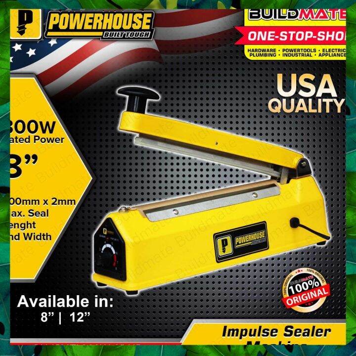 BUILDMATE Powerhouse Industrial Impulse Sealer Machine 300W 400W