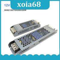 xoia68 Shop AC/DC 12V 24V LED Driver Transformer 36w 60W 100W 200W 300W 400W 500W Power Supply Super Thin Converter for LED Strip Light Bulb