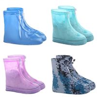 High-Quality Mens And Womens Rainproof And Waterproof Boots Cover Rubber Boots Reusable Shoe Cover  Non-Slip  Rain Boots Rain Boots