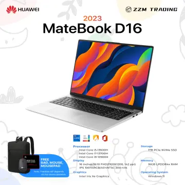 HUAWEI MateBook D16 2022 Mystic Silver 53013DFX RLEF-X
