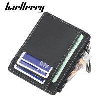 MenS Wallet Purse Luxury Designer New Fashion Small Boy Coin Pouch High Quality Card Holder Male Clutch Genuine Leather