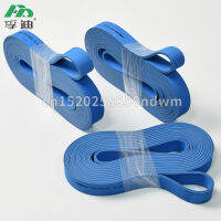 346mm Thickness Double Blue Nylon Sandwich Rubber Flat BeltNBR For BOBSTHOSONGAOTIAN Folder Gluer