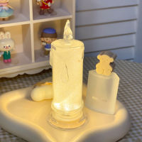 LED Electronic Color Change Flicker Candle Light Glowing Lights Fairy Battery Operated Flameless Candle Lamp Home Party Decor