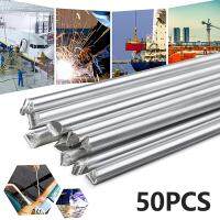 50pcs 33cmx1.6mm Aluminum Welding Rods Low Temperature Easy Melt Weld Bars for Soldering Aluminum No Need Solder Powder