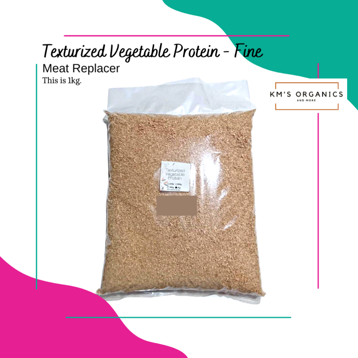 Texturized Vegetable Protein TVP Fine Meat Replacer Lazada PH