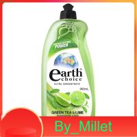 Green Tea &amp; Lime Dishwashing Liquid Earth Choice 900 ml.