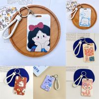 OKDEALS เคส Sampul Kartu ลายการ์ตูนสำหรับผู้หญิงผู้ชาย,เคสธุรกิจกระเป๋าเก็บบัตรไอดีธนาคารมีกระเป๋าเก็บบัตรเครดิต