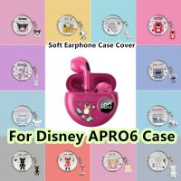 READY STOCK!  For Disney APRO6 Case  Cartoon Fresh Style for Disney APRO 6 Casing Soft Earphone Case Cover