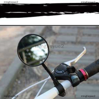 minglieyue2 2Pcs Bicycle mirror Bike Handlebar Flexible Rear Back Mirror Rearview New