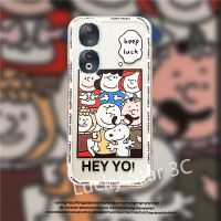 เคสสำหรับนุ่ม Honor 90 Lite 50 Lite เคส Phone Case การ์ตูนใหม่ Snoopy เคสโทรศัพท์ TPU Cover ฝาหลังโทรศัพท์ป้องกันการตกหล่นรวมทุกอย่าง