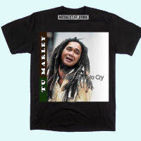 การออกแบบเดิมเสื้อยืดคอตตอนพิมพ์พรีเมี่ยมTU MARLEY NO PRAYUT NO CRY เสื้อล้อเลียนการเมือง ลุงตู่ ลุงข้างบ้าน ล้อการเมือง Reggae StyleS-5XL