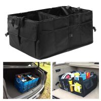 ☋✲ Car Multi-Pocket Trunk Organizer Large Capacity Folding Storage Bag Trunk Stowing and Tidying Trunk Organizer Car Accessories