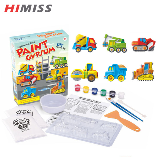 Himiss rc children diy dinosaur plaster mould shaping toy painting set - ảnh sản phẩm 2