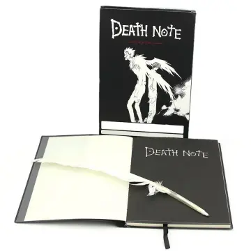 Panshed nota de morte de duas finalidades desktop DEATH NOTE relógio de  parede relógio minimalista anime ornamentos presente (A7) : :  Moda