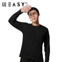 GQ Easy เสื้อยูวี คอกลม แขนยาว สีดำ ของแท้ ?%