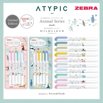 (Pre-Order) ZEBRA Mildliner highlighter pen, Water-based marker 35 colors  available WKT7