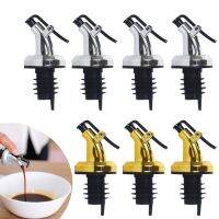 1-5Pcs ขวดน้ำมัน Stopper ไวน์ Pourers ล็อค Liquor Dispenser Plug Seal หัวฉีด Sprayer สำหรับห้องครัวอุปกรณ์ง่าย