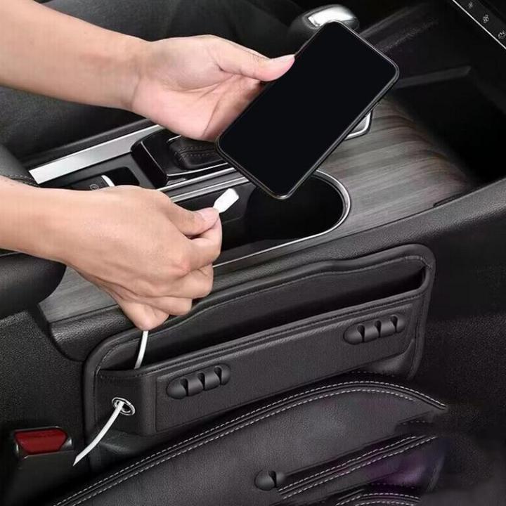 car-seat-filler-organizer-storage-box-front-seat-pu-leather-car-pocket-organizer-car-seat-side-filler-side-pocket-organizer-for-cable-manager-waterproof-functional