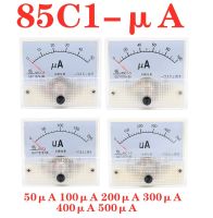 【LZ】▦♙  Ponteiro Mecânico Tipo DC Atual Medidor 85C1 Amperímetro Painel analógico 50UA 100UA 200UA 300UA 400UA 500UA