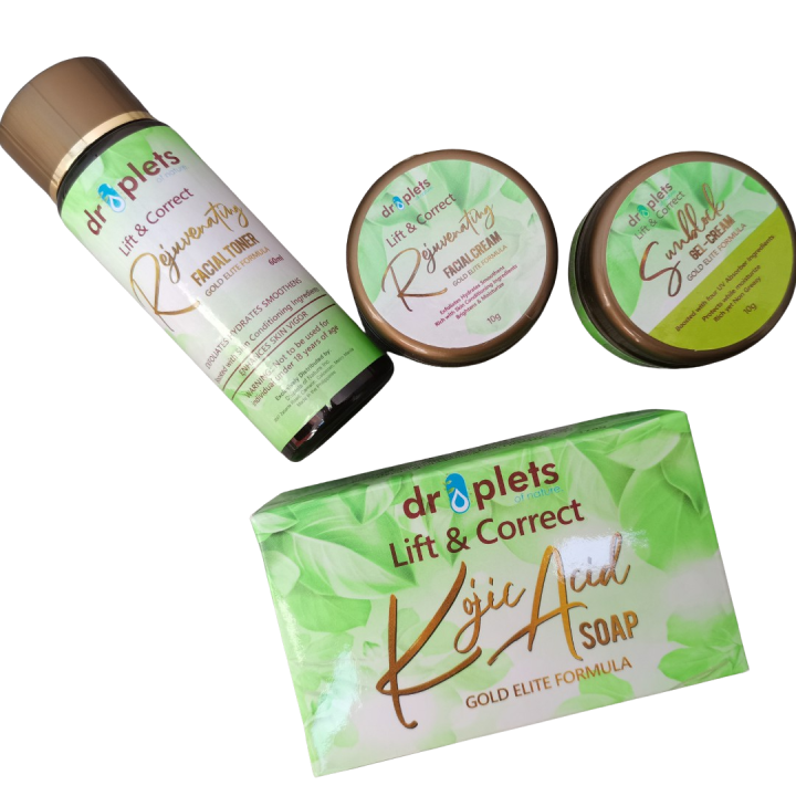 ORIGINAL Droplets Rejuvenating Skin Care Regimen Kit NEW PACKAGING