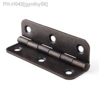 3 Inch Antique Copper Iron Round Corner Hinges for Cabinet Doors Open 270 Degree Furniture Hinge with Free Screws