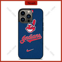 Cleveland Indians Phone Case for iPhone 14 Pro Max / iPhone 13 Pro Max / iPhone 12 Pro Max / Samsung Galaxy Note 20 / S23 Ultra Anti-fall Protective Case Cover 1086