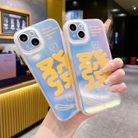 เคสโทรศัพท์มือถือโชคเลเซอร์ไล่ระดับสีสุดสร้างสรรค์สำหรับ Samsung S21 S21Plus S21ULTRA S22 S22Plus S22ULTRA S23 S23PRP S23ULTRA พับได้ FLIP3/4 P50Pocket