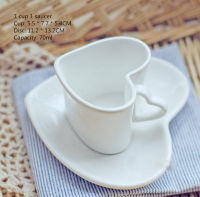 【✔In stock】 wentuj แก้วกาแฟเซรามิกยุโรปขนาด70มล.-220มล. สำหรับงานแต่งงานแก้วนมชุดแก้วกาแฟถ้วยชายามบ่าย