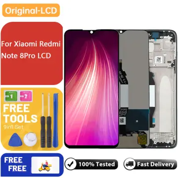 Screen for Xiaomi Redmi Note 8 Pro M1906G7I Lcd Display Digital Touch  Screen with Frame for