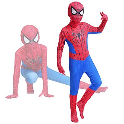Kids Cosplay Superhero Full Line Spider-Man Costume Hero Far From Home  Myers Remy Amazing Halloween Gifts Boys Girls