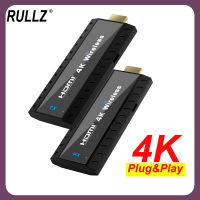 เครื่องส่งและเครื่องรับสัญญาณตัวต่อขยาย HDMI ไร้สายขนาดเล็กระบบส่งสัญญาณไร้สาย30ม. 1080P 4K ใช้หน้าจอร่วมกันสำหรับพีซีไปยังทีวีกล้อง