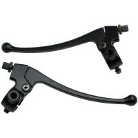 7/8 22mm Front Motorcycle Hydraulic Brake Pump Master Cylinder Black Left Right Disc Brake Lever Universal Brake Switch M10 1pcs