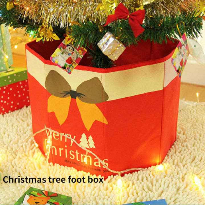 DD Store Christmas Home Decoration Christmas Tree Skirt Foot Box ...