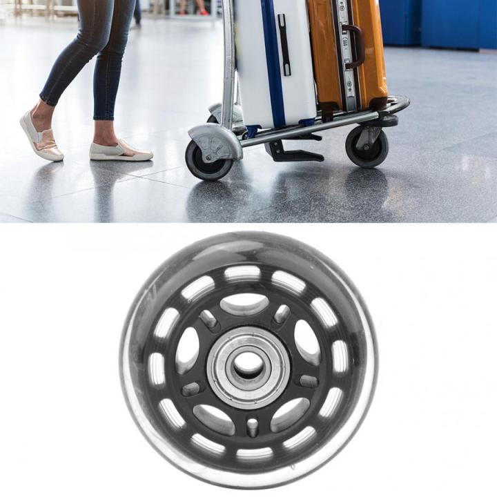 3in-rigid-casters-wheel-black-transparent-silent-pu-caster-with-608zz-bearing-40kg-load-bearing-skates-luggage-cart-accessories-furniture-protectors