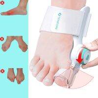 【CW】☑◑☌  Bunion Corrector Foot Hallux Valgus Braces Rotatable with Knob Toe Separator Adjustable for Pedicure