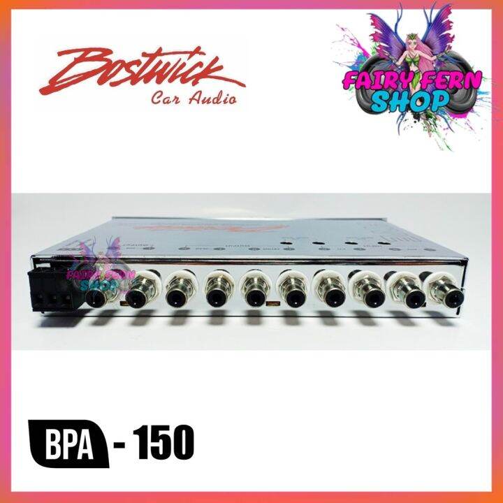 ตัวเทพ-bostwick-ปรีแอมป์-5แบนด์-bpa-150-ปรีแอมป์เสียงดี-เสียงดีๆ-เบสแรงๆ-แยกซับอิสระ-ปรีปรับเสียง-ปรีแอมป์ติดรถยนต์-ปรีแอมป์-เครื่องเสียง