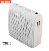 Rolton Portable Microphone Loud Speaker Mini Voice Amplifier With USB TF Card FM Radio For Teacher Tour Guide Promotion K100