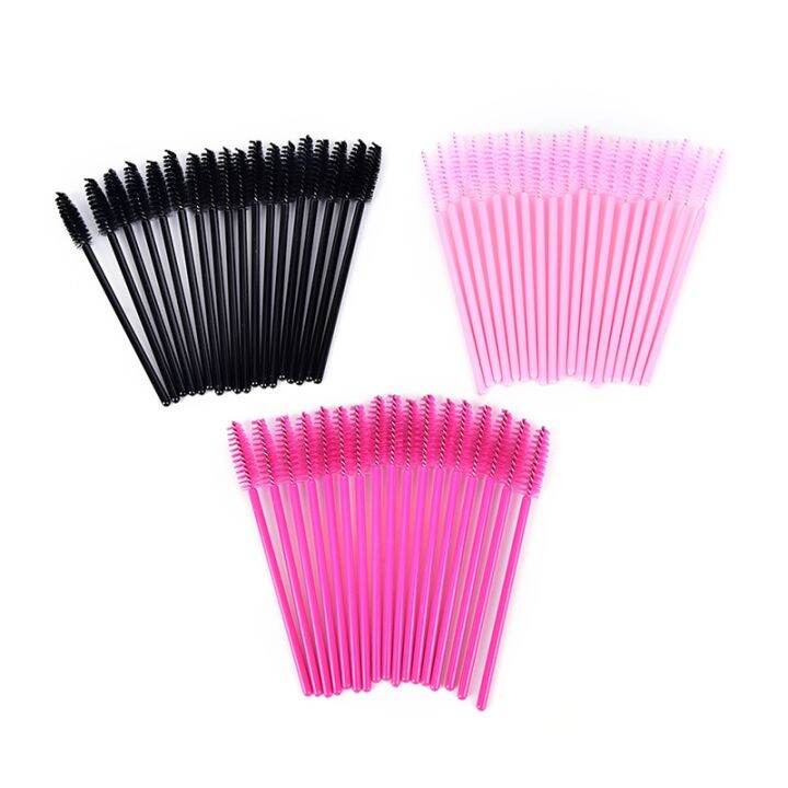 nansouf-50pcs-แปรงขนตาทิ้งมาสคาร่า-wands-applicator-spoolers-แต่งหน้าเครื่องมือ