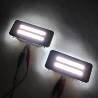 ‘；。【； Car LED Interior Sun Visor Vanity Mirror Lamps For BMW X5 E70 X3 F25 E90 E91 E92 E60 E61 X6 E71 E72 X1 E84 Reading Lights