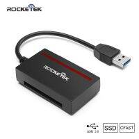 Rocketek Cfast Reader 2.0 Usb 3.0อะแดปเตอร์ซาต้า Cfast การ์ด2.0และ2.5 "ฮาร์ดไดรฟ์ Hd/ อ่านเขียน Ssdcf พร้อมกัน