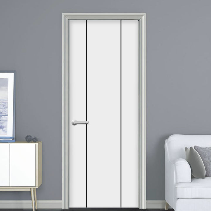 ประตูไม้เมลามีนบานเรียบ-สี-pearl-white-ขนาด-3-5x80x200-ซม-leowood