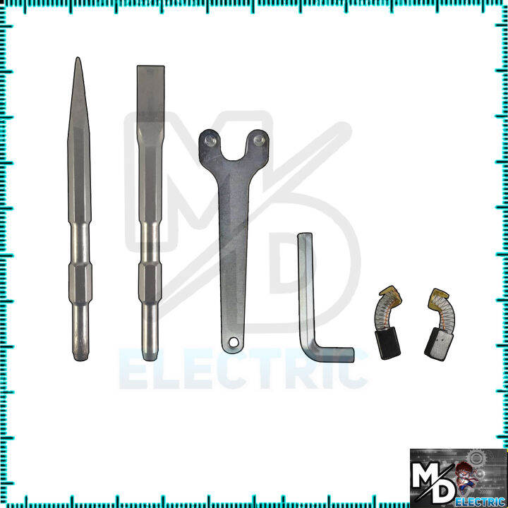 makita-เครื่องสกัดไฟฟ้า-สว่านสกัด-เจาะทำลาย-รุ่น-0810-ขนาดกลาง-แถมดอกพร้อมใช้-งานเทียบ-รับประกันสินค้า-3-เดือน