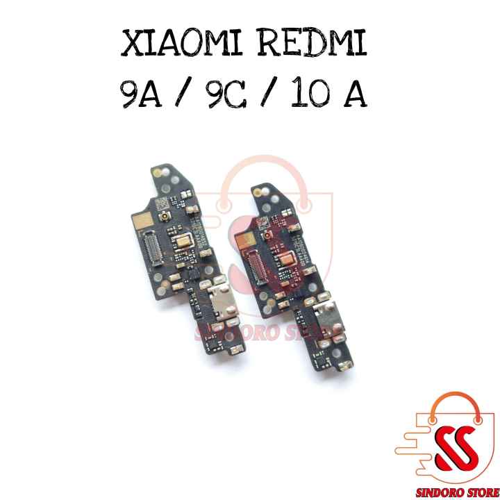 Konektor Charger Xiaomi Redmi 9a 9c 10a Usb Papan Cas Mic Pcb Board Ori