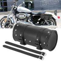 2023♂ X Autohaux Motorcycle Fork Handlebar Tool Bag Cycling Storage Pouch Bag Waterproof Black 21x10cm