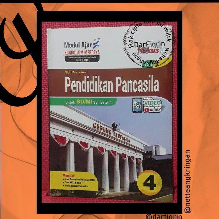 Lks Pendidkan Pancasila Kelas 4 Semester 1 Sd Mi Kurmer Kurikulum