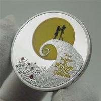 【YD】 Plated Coin Nightmare before  1oz Commemorative Coins